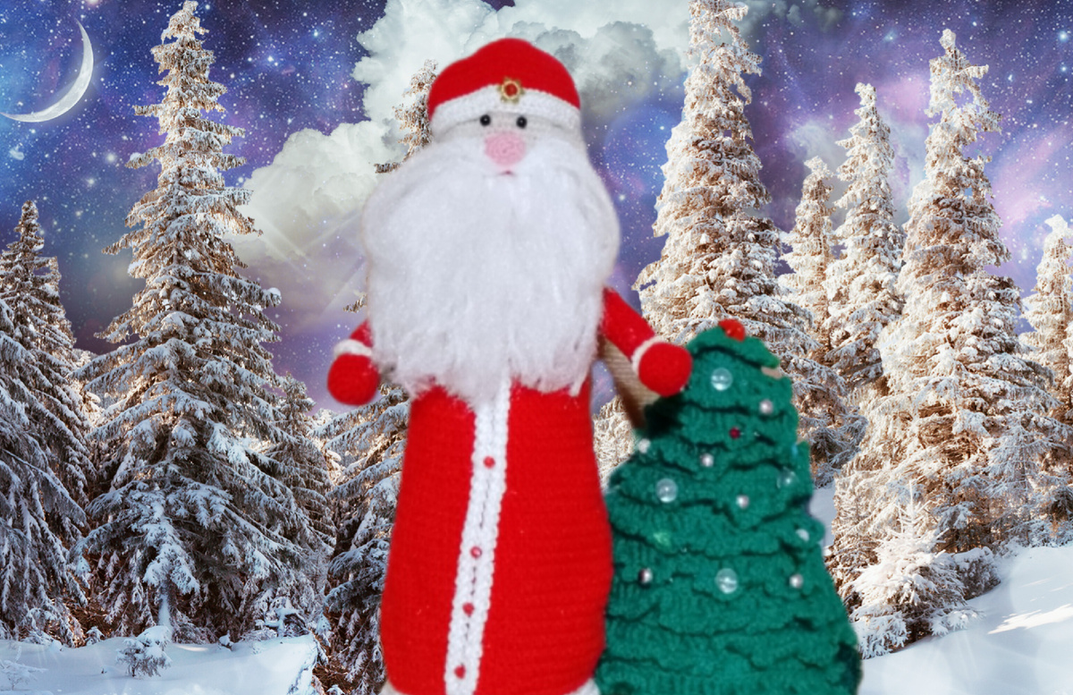 Мой Дед Мороз уедет в Краснодар,это подарок для моей племянницы.