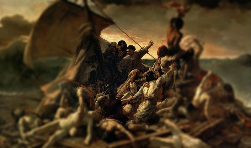 Картина "Плот Медузы" Теодора Жерико, 1818–1819 года
