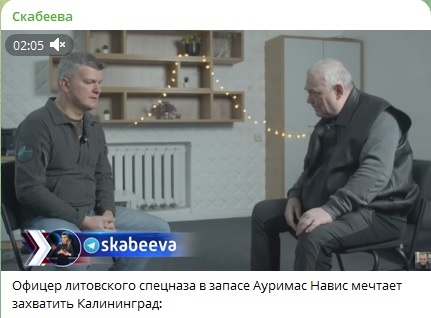    Фото: скриншот Telegram-канала "Скабеева"