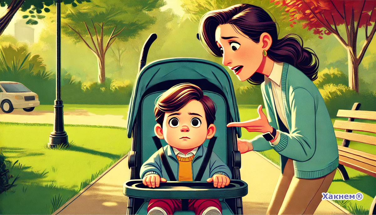 Мальчик меня не слышит.