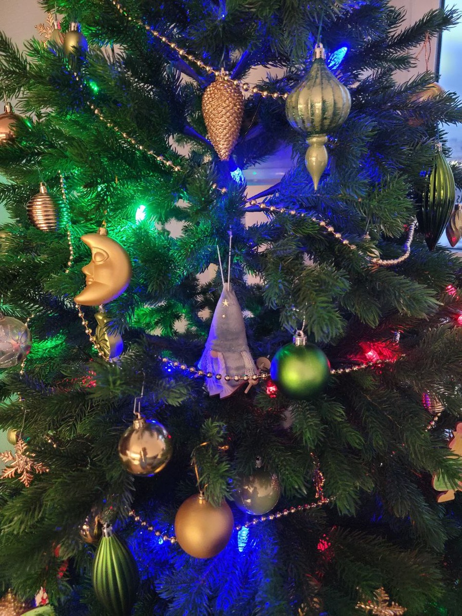 И вот она нарядная!