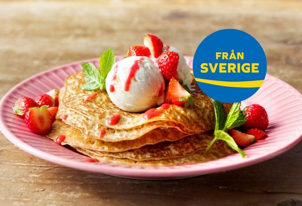    Блины - самое любимое блюдо шведов в 2024 году