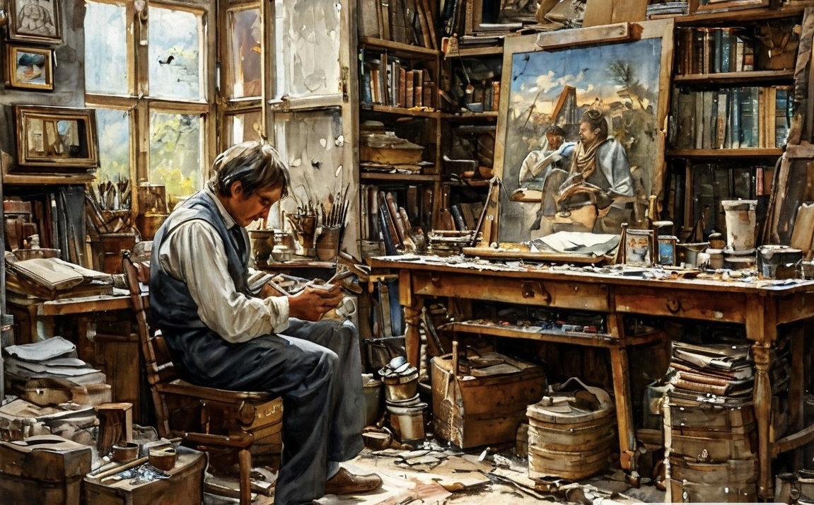 Изображение сгенерировано ИИ Шедеврум для оформления обложки статьи.