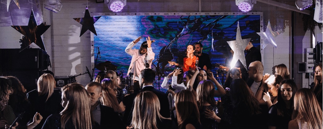 Новый год в ресторане Крым Terrace Moscow, фото с официального сайта.