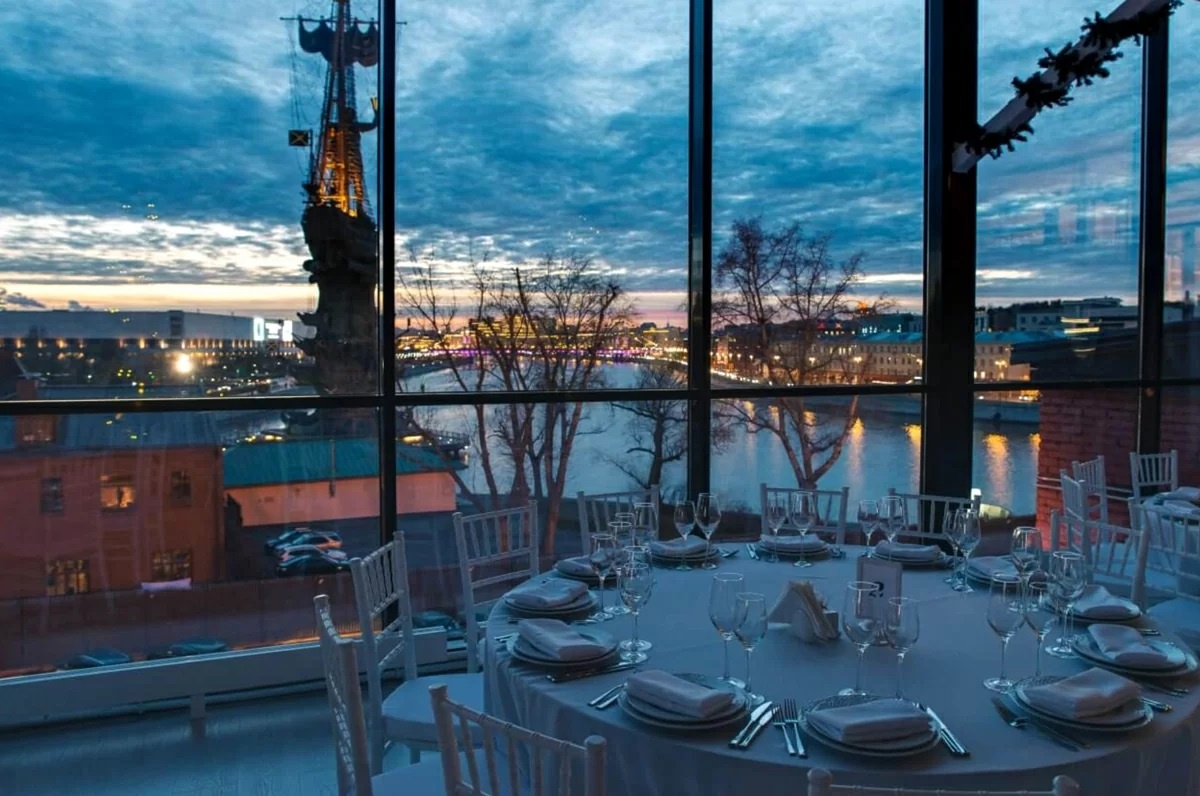 Вид из окна ресторана Крым Terrace Moscow, фото с официального сайта.