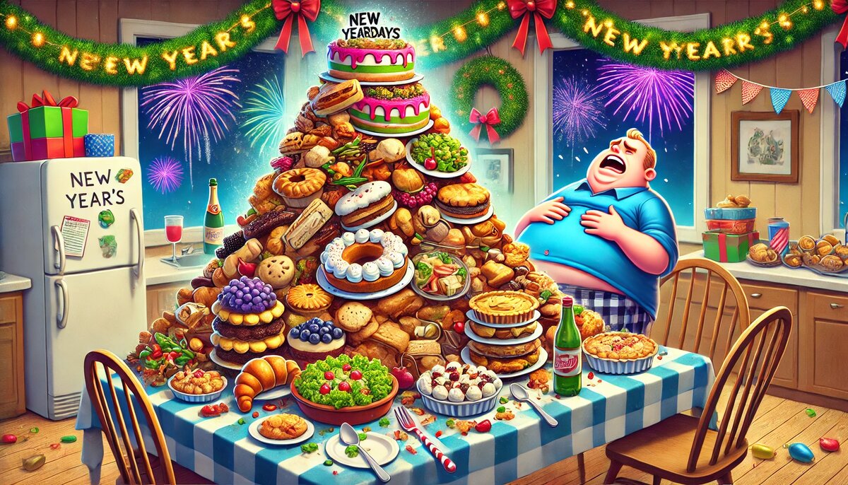 Можно ли набрать пять килограммов за праздники?