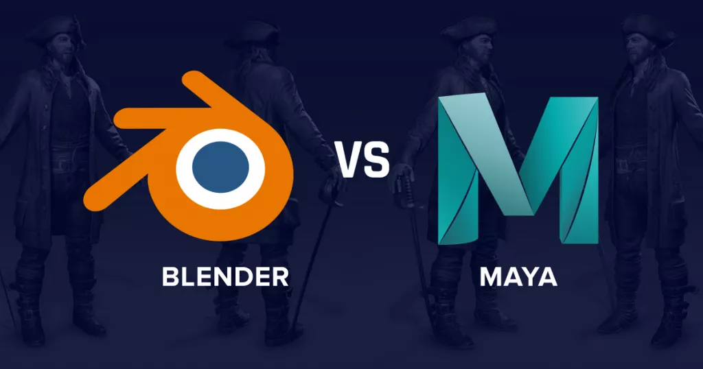 Blender и Autodesk Maya