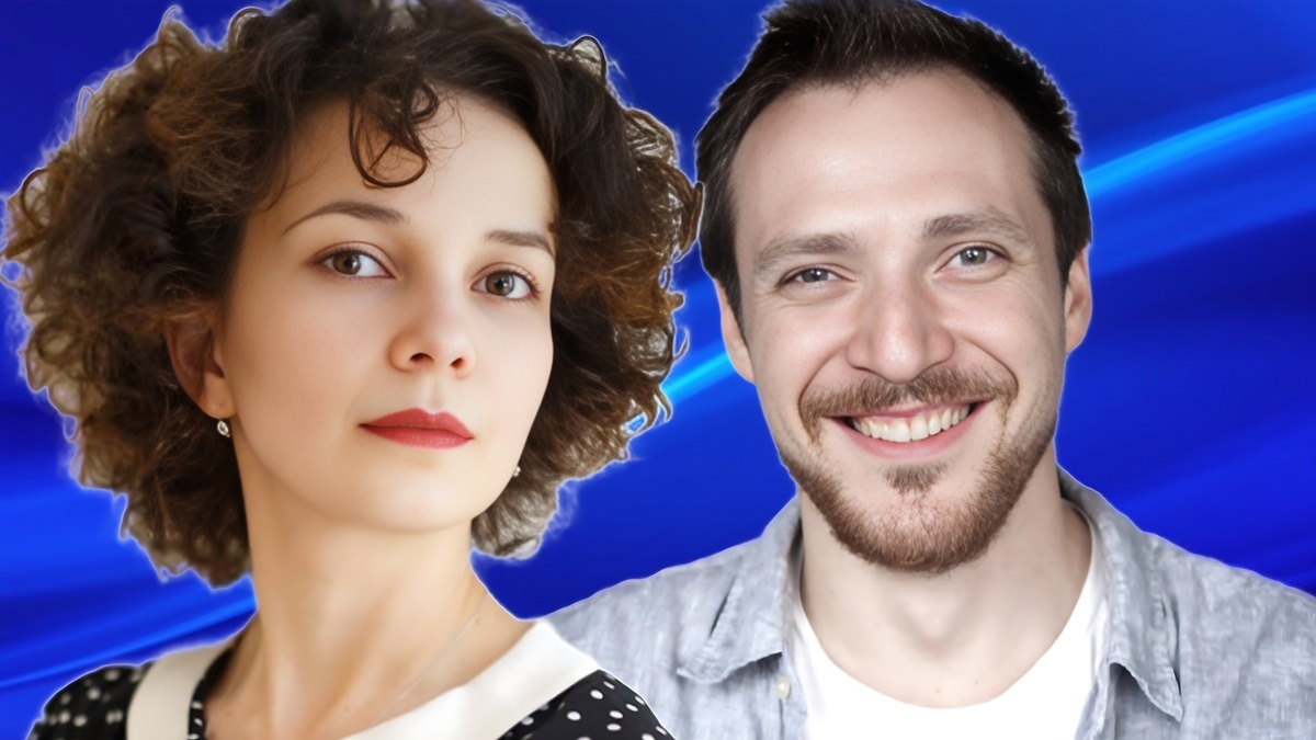 Актриса Мария Смольникова и ее муж Иван Орлов. Коллаж. Автор: Елена Д.