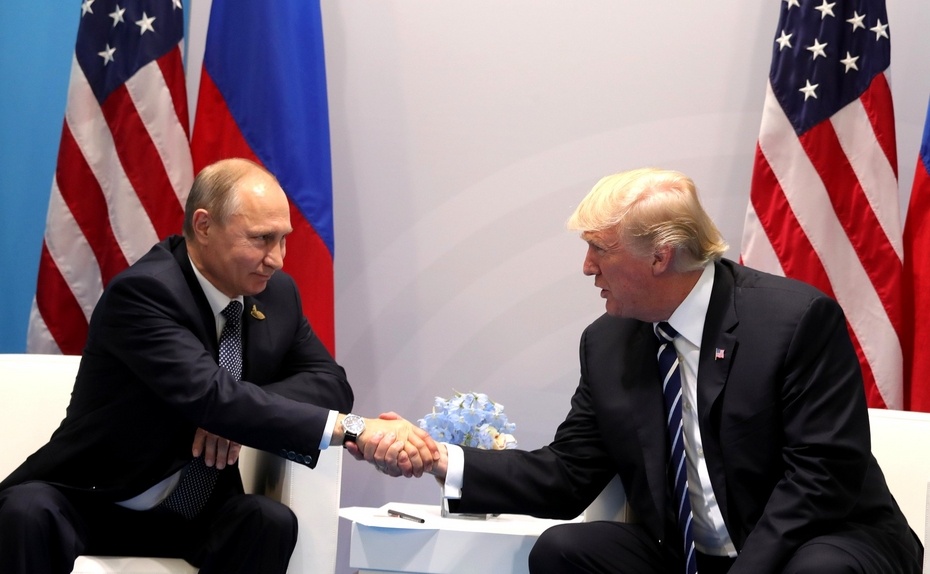 Встреча трампа с путиным