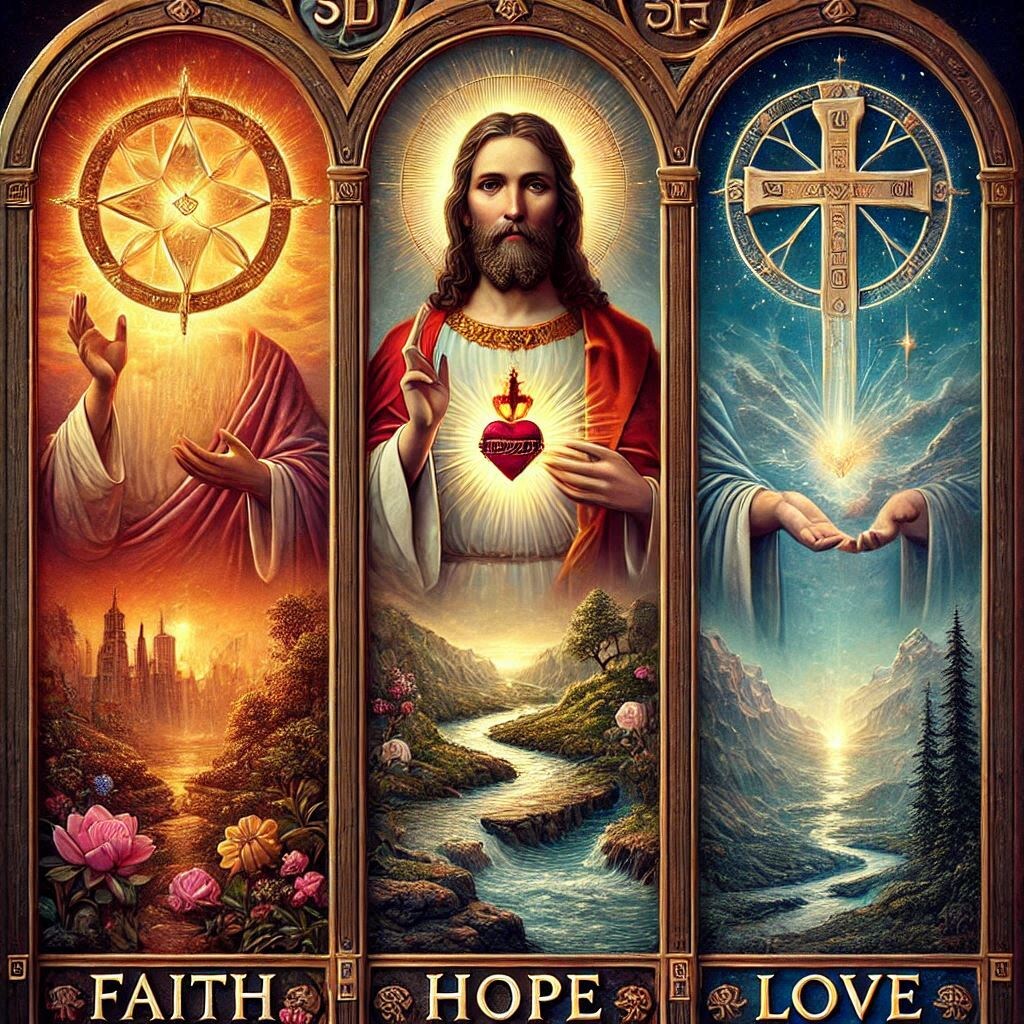 Три Драгоценности Христианства: Путь Веры, Надежды и Любви