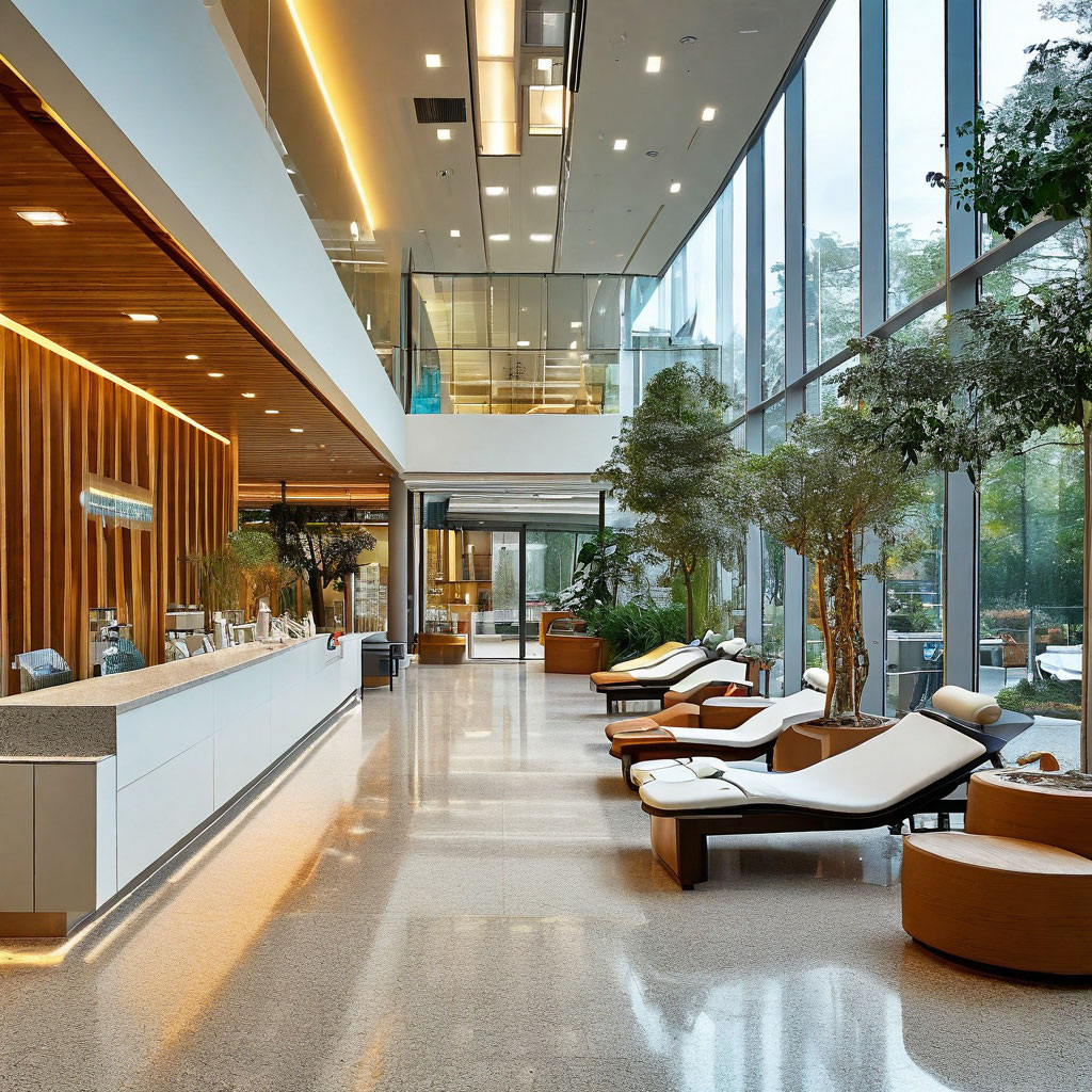 Шедеврум нарисовал современную поликлинику