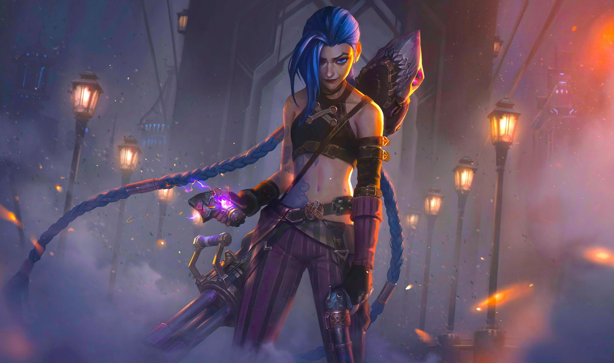 Кадр из анимационного сериала «Аркейн/Arcane: League of Legends»