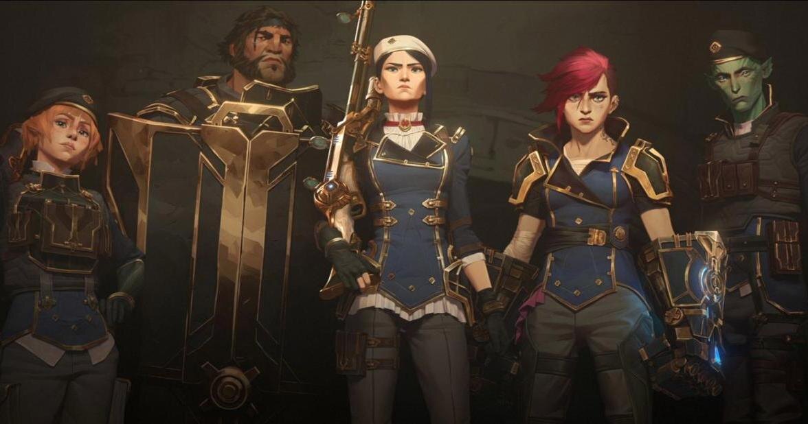 Кадр из анимационного сериала «Аркейн/Arcane: League of Legends»