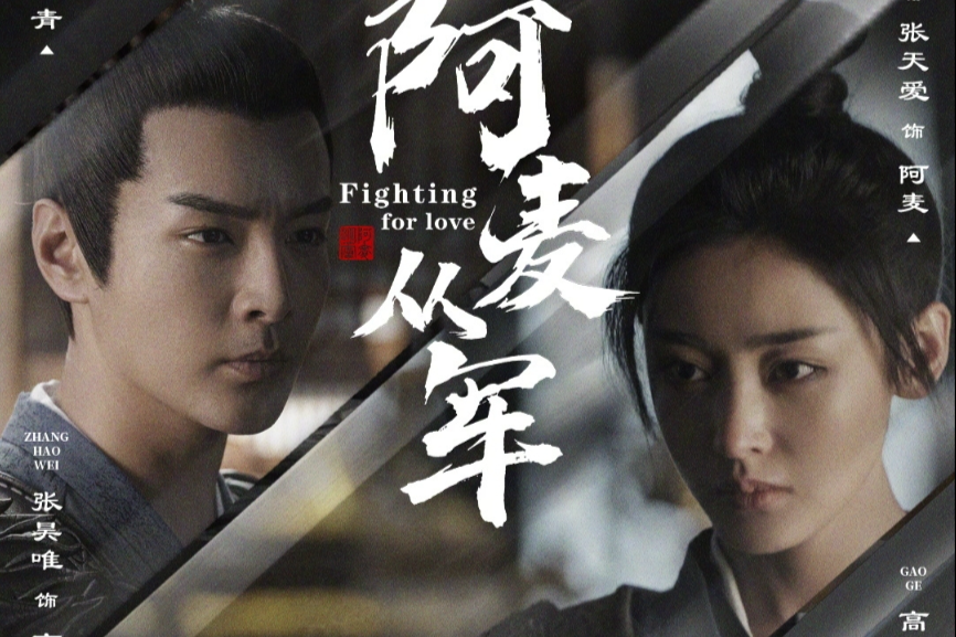 Название на китайском: "阿麦从军". Жанры: драма, исторический, военный, романтика. Режиссёр: Тянь Шаобо. 36 серий по 45 минут.