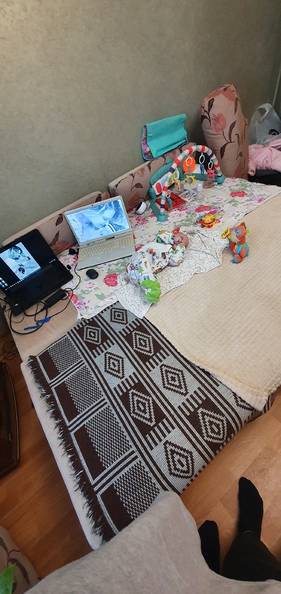 Мама на удалёнке 