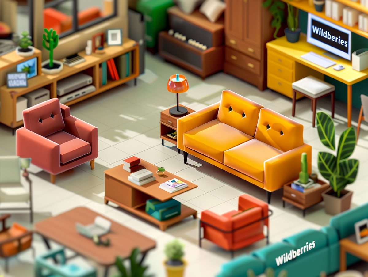 Как  продавать мебель на Wildberries