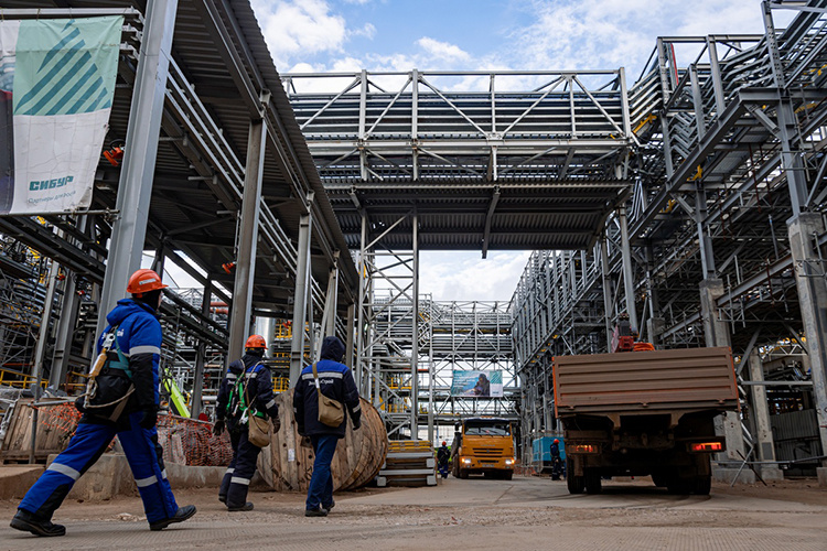    СИБУР показал вживую этиленовый комплекс «ЭП-600»