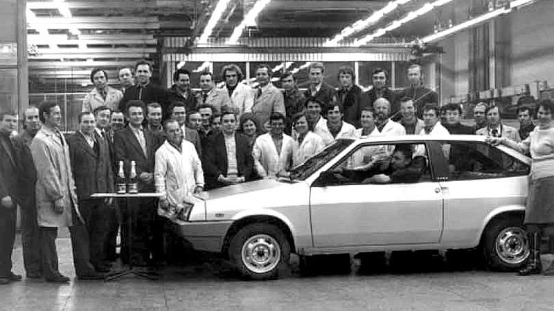 1984 год. Тольятти, АВТОВАЗ. Создатели автомобиля. Фото из архива автозавода