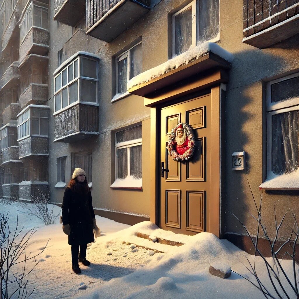 За украшение подъезда к новому году могут оштрафовать