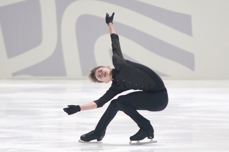    Лутфуллин выполнил пять прыжков повышенной сложности.   
Фото: Maksim Konstantinov, globallookpress.com