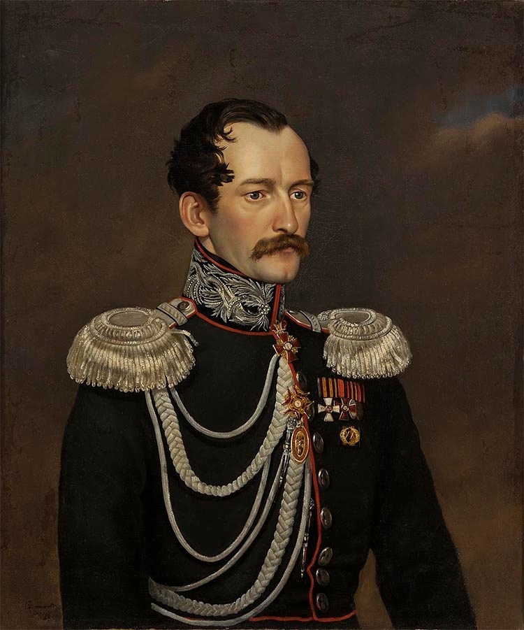Portrait of Alexander Alexandrovich Iskritskiy (by Pavel Svistunov)
