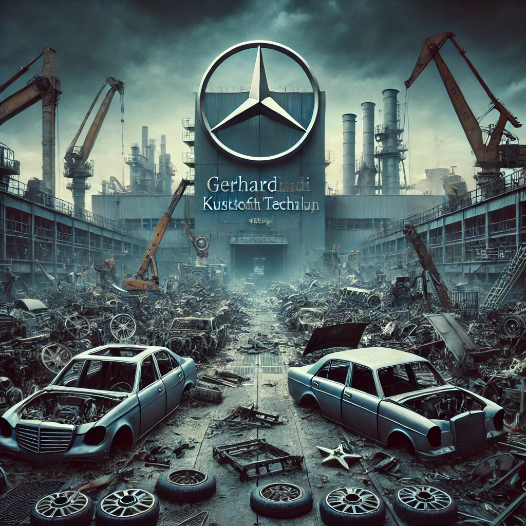 Звезда Mercedes погасла