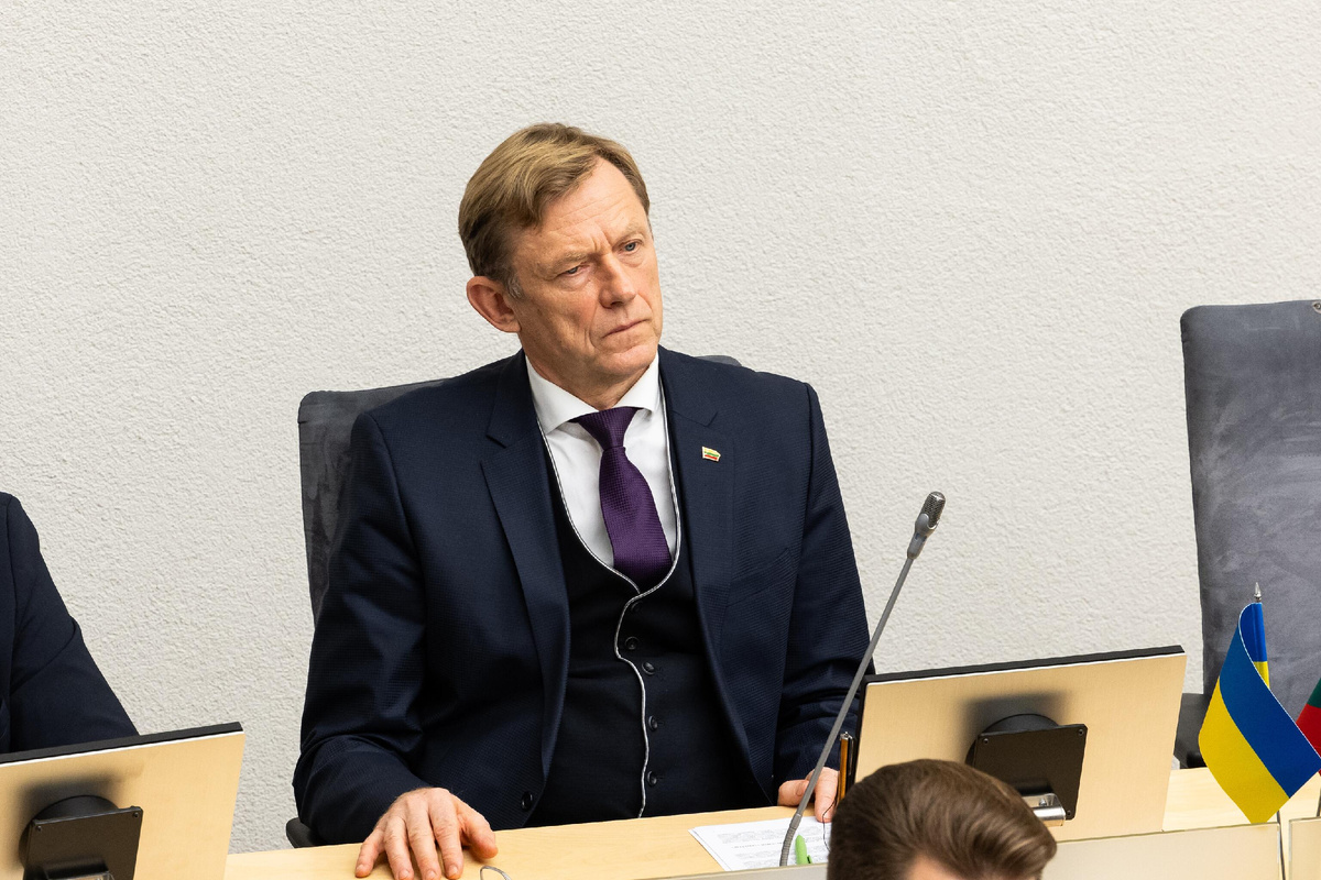 Министр Бирутис не против Чайковского © Lietuvos Respublikos Seimas