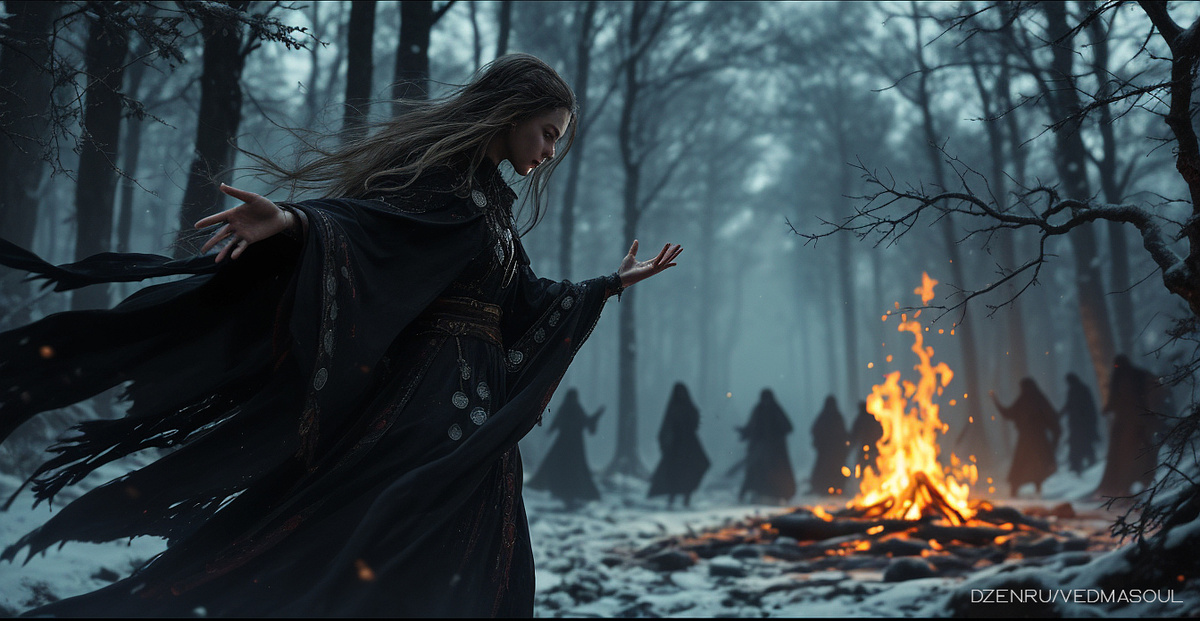 Авторское изображение @vedmasoul. Cгенерировано ИИ.