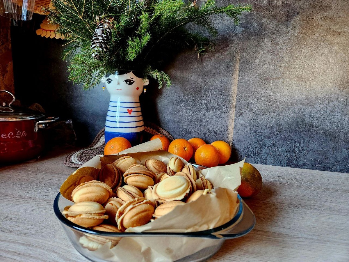 Орешки со сгущенкой