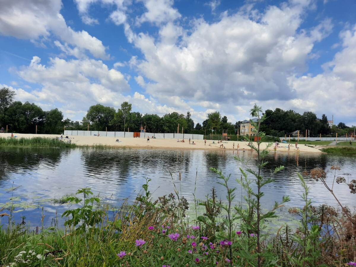 Фото автора. Вот прекрасное место - речка Коломенка) 