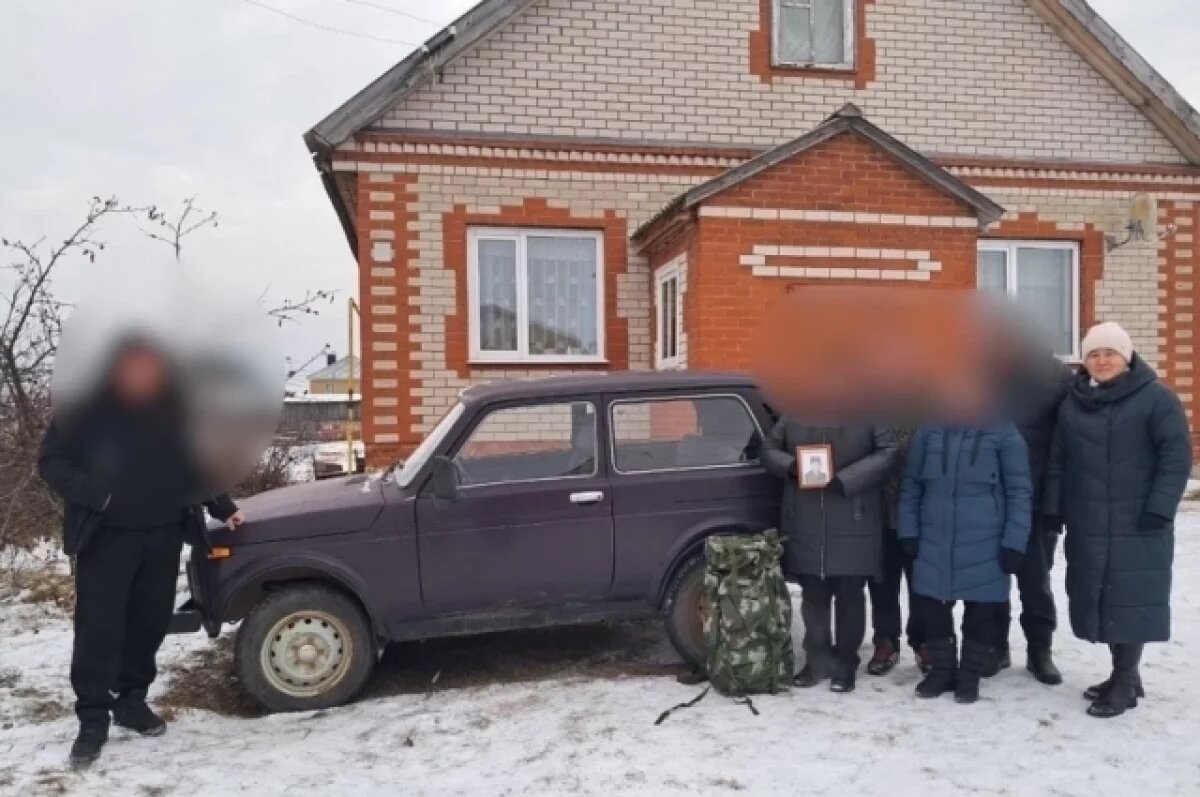    Семья погибшего участника СВО из Удмуртии отдала авто «Нива» бойцам
