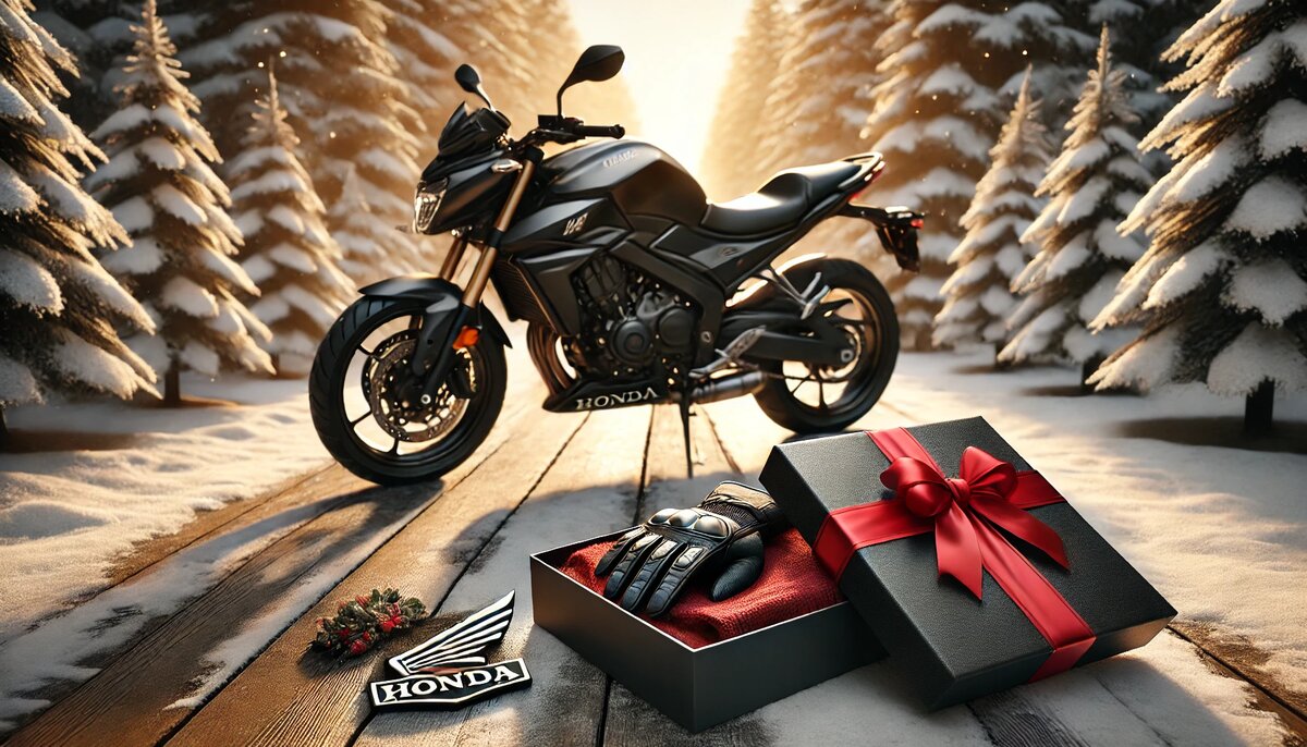 Новогодний подарок мотоциклисту.