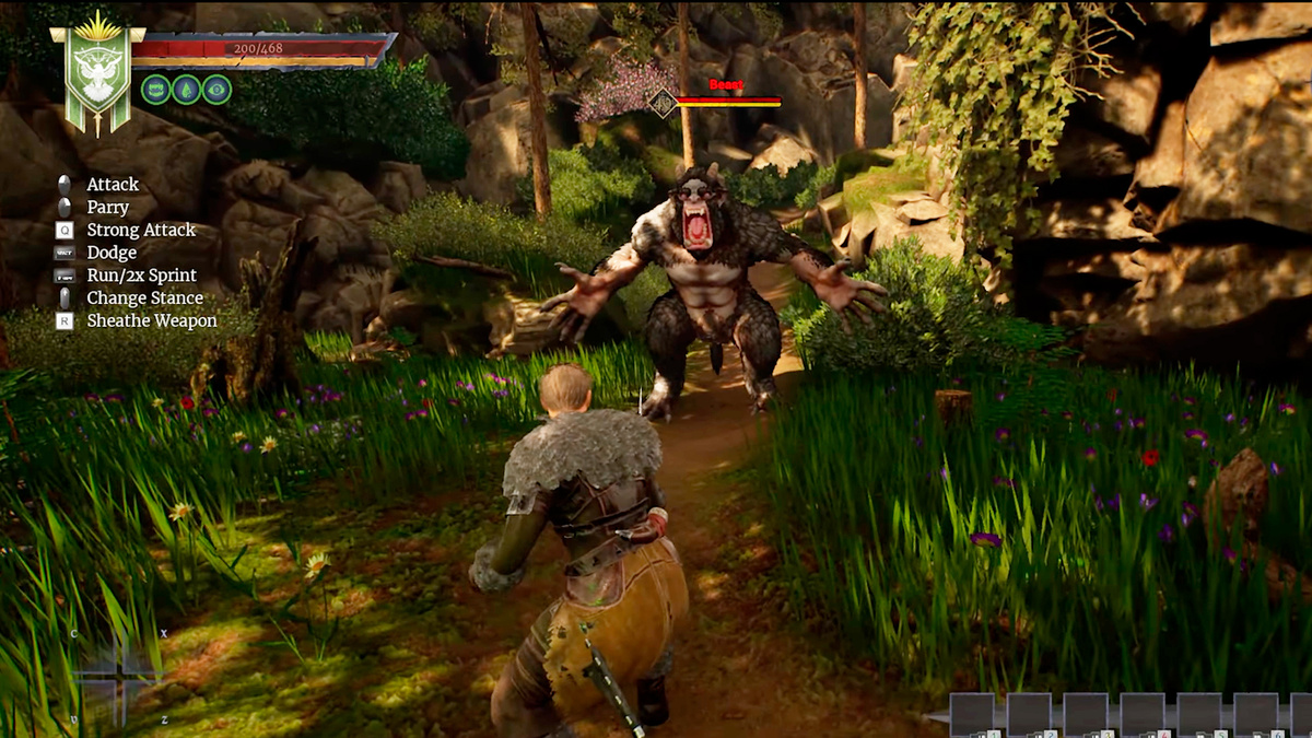 Скриншот игры: On Ash and Steel