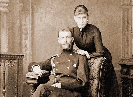Великая княгиня Елизавета Федоровна и Великий князь Сергей Александрович