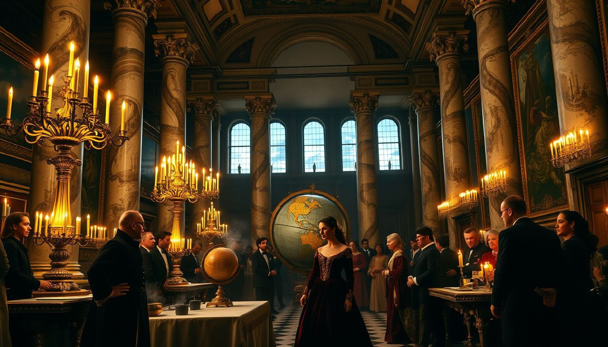 Дипломатический приём в Венеции, 1574 год