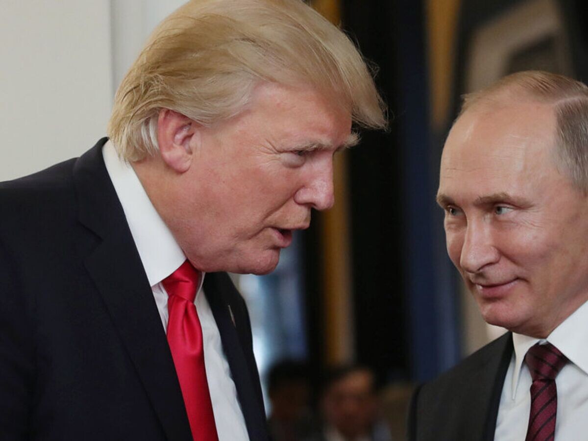    %Президент РФ Владимир Путин и президент США Дональд Трамп© РИА Новости . Михаил Климентьев