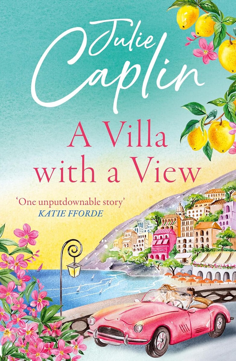 обложка книги "A Villa with a View" Джулии Кэплин