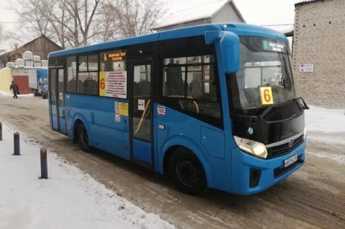    В Барнауле продлят маршрут автобуса №6