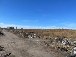 На площади 2,03 га обнаружен мусор