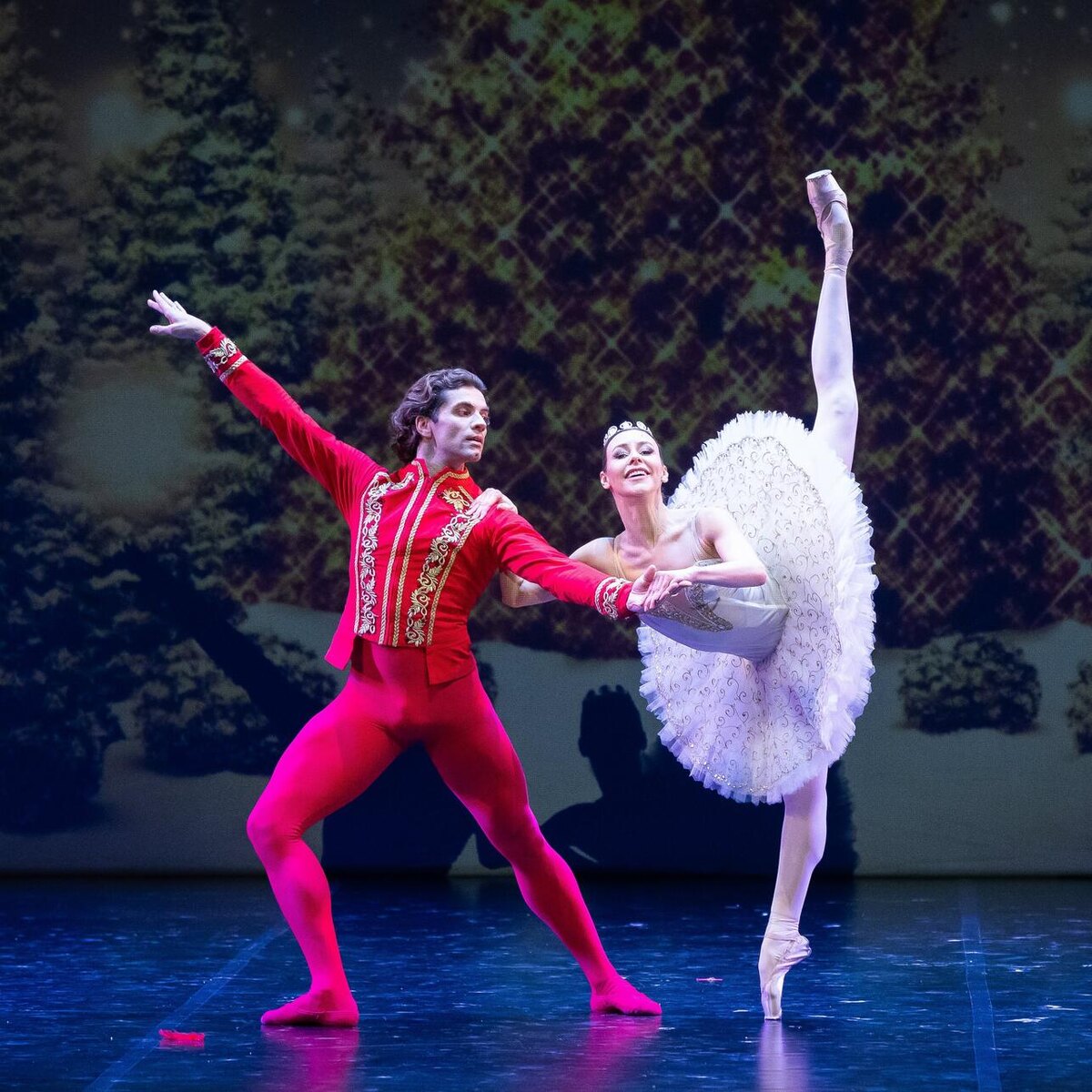    Кристина Кретова и Игорь Цвирко в балете «Щелкунчик» Предоставлено И.Цвирко (Ирина Абдулаева)