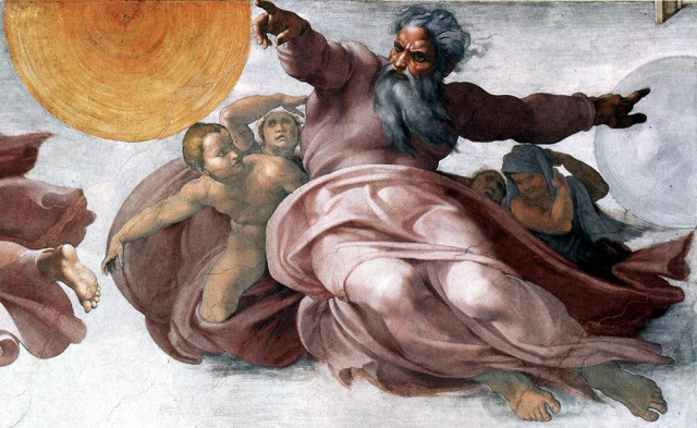 Сотворение светил, Сотворение Адама и общий план