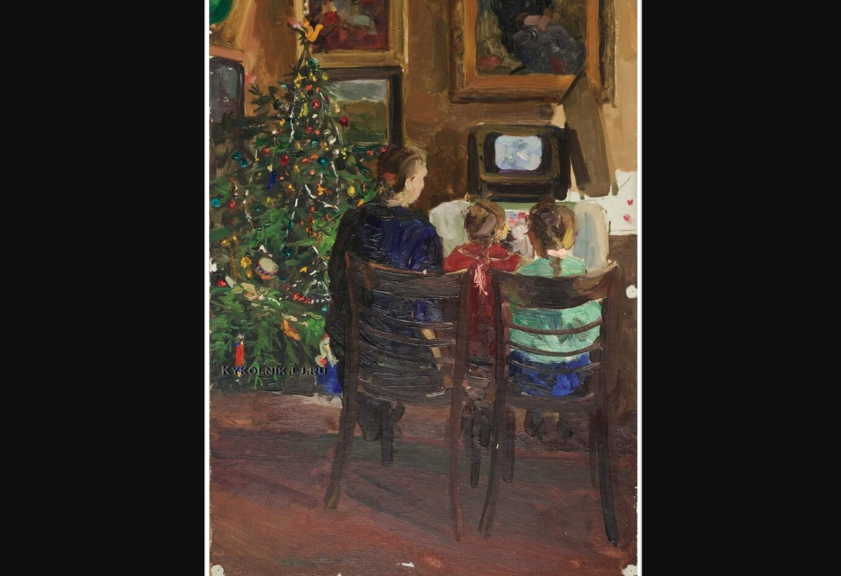 Анатолий Козлинский. "Бабушка и внучки. Новогодняя передача".