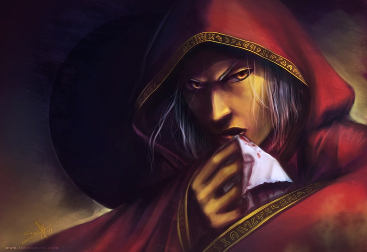 Рейстлин Маджере (арт Sara Cuervo, Pinterest).