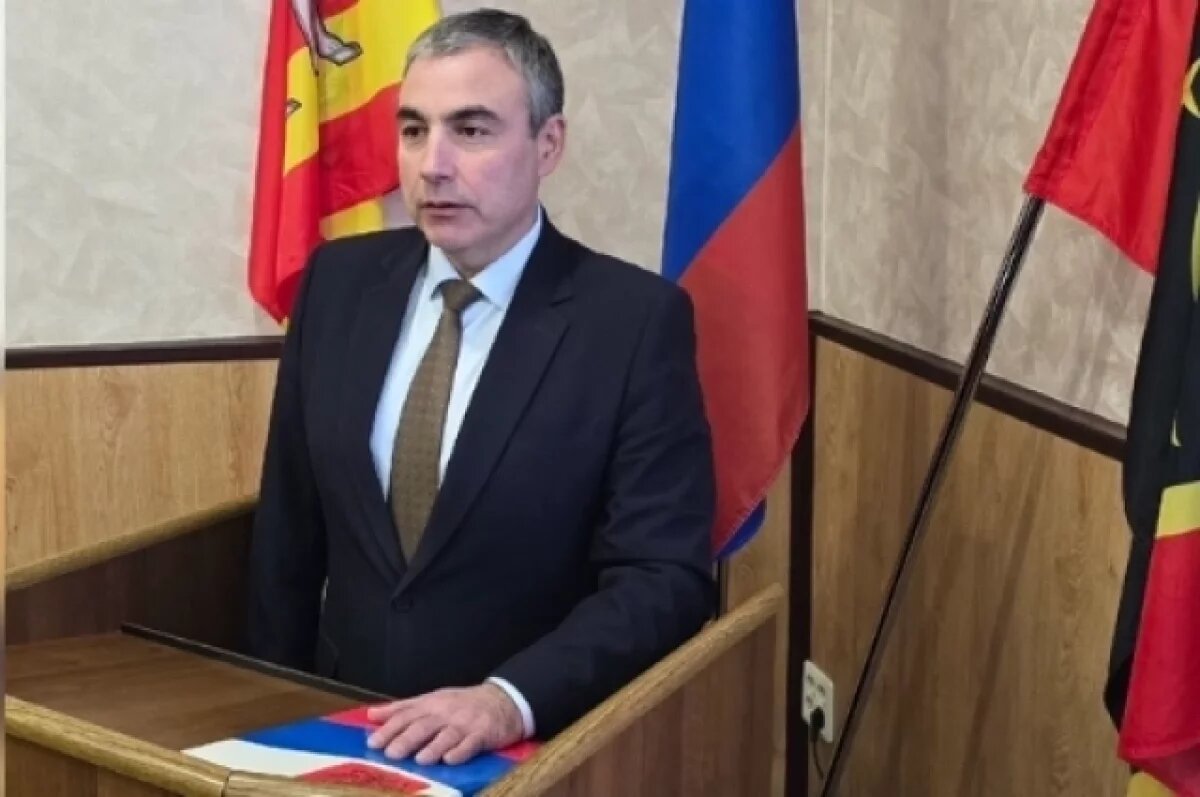    Александр Орел официально вступил в должность мэра Коркинского округа