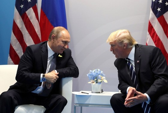    Владимир Путин и Дональд Трамп