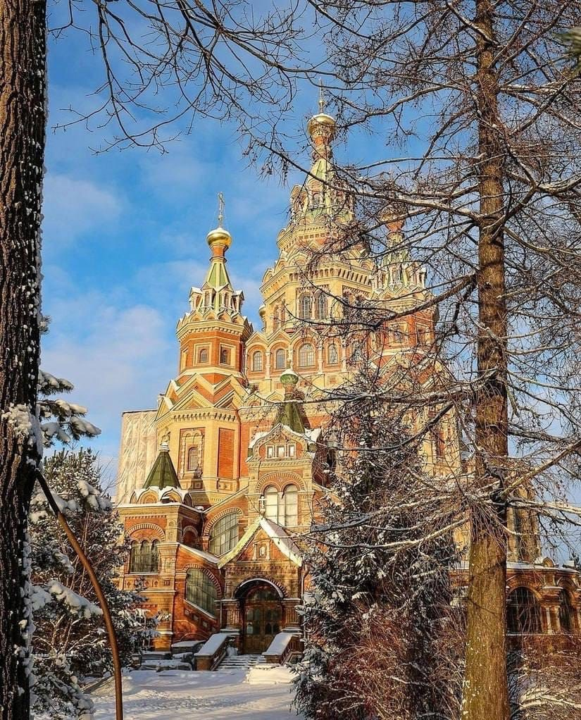  Собор святых апостолов Петра и Павла в Петергофе