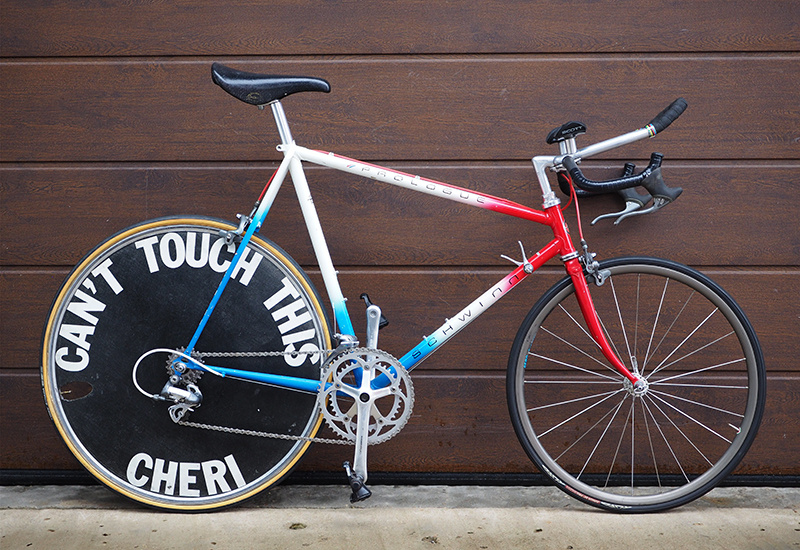 Гоночный велосипед Schwinn Prologue TT 1987 года выпуска. Из коллекции Веломузея Андрея Мятиева.