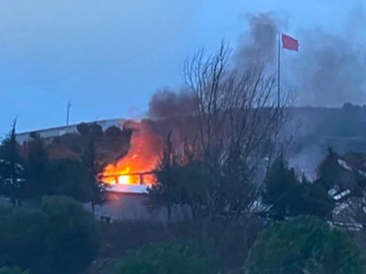 Кадр с места взрыва в ТурцииФото: Соцсети