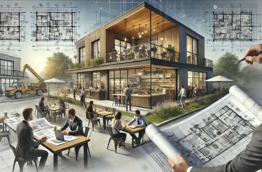 строительство кафе под ключ