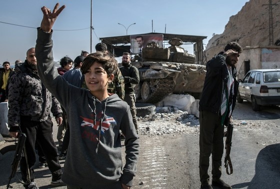    Повстанцы у границы с Ливаном